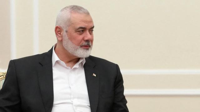 Ismail Haniyeh este martes 30 de julio en Teherán, Irán.