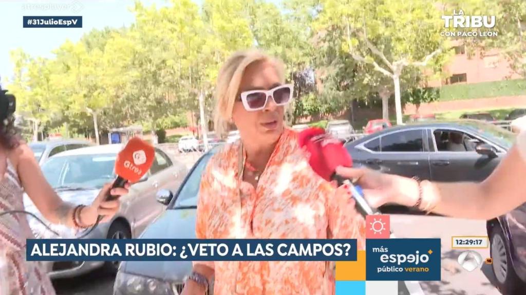 Carmen Borrego en 'Espejo Público'.