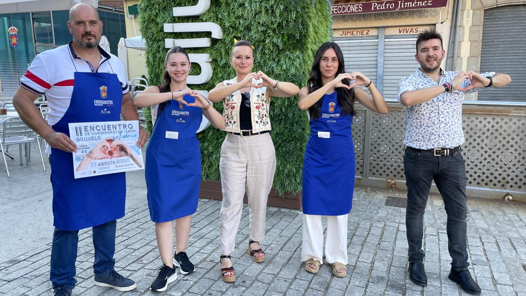 Presentación del encuentro de cortadores de jamón