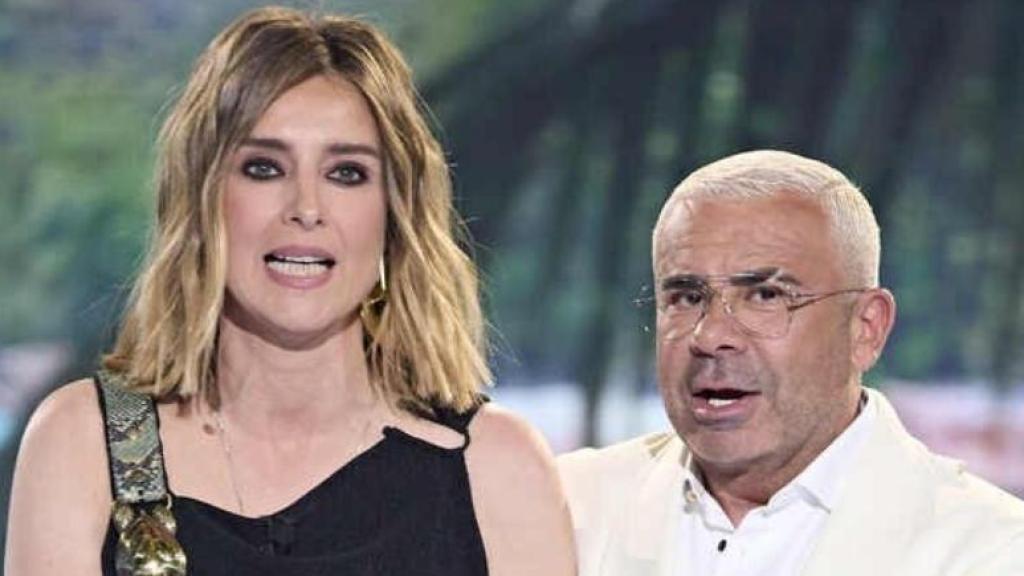 Sandra Barneda y Jorge Javier Vázquez en 'Supervivientes'.