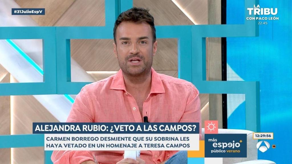 Miquel Valls en 'Espejo Público'.