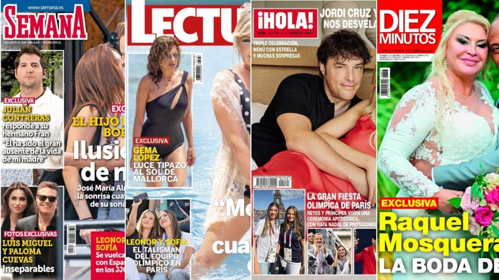 Portadas de revistas.