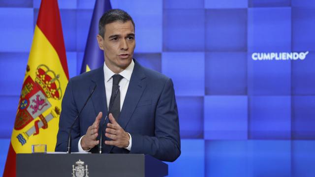 El presidente del Gobierno, Pedro Sánchez.