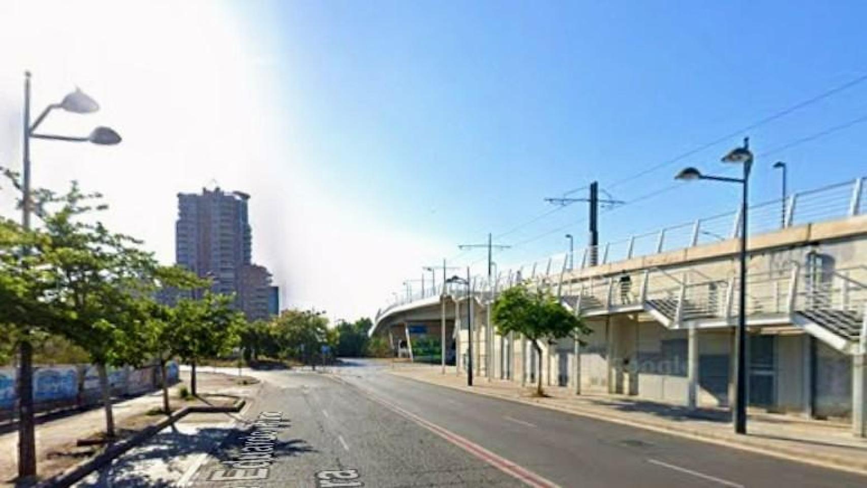 Puente en el que se ha cometido el crimen. GM