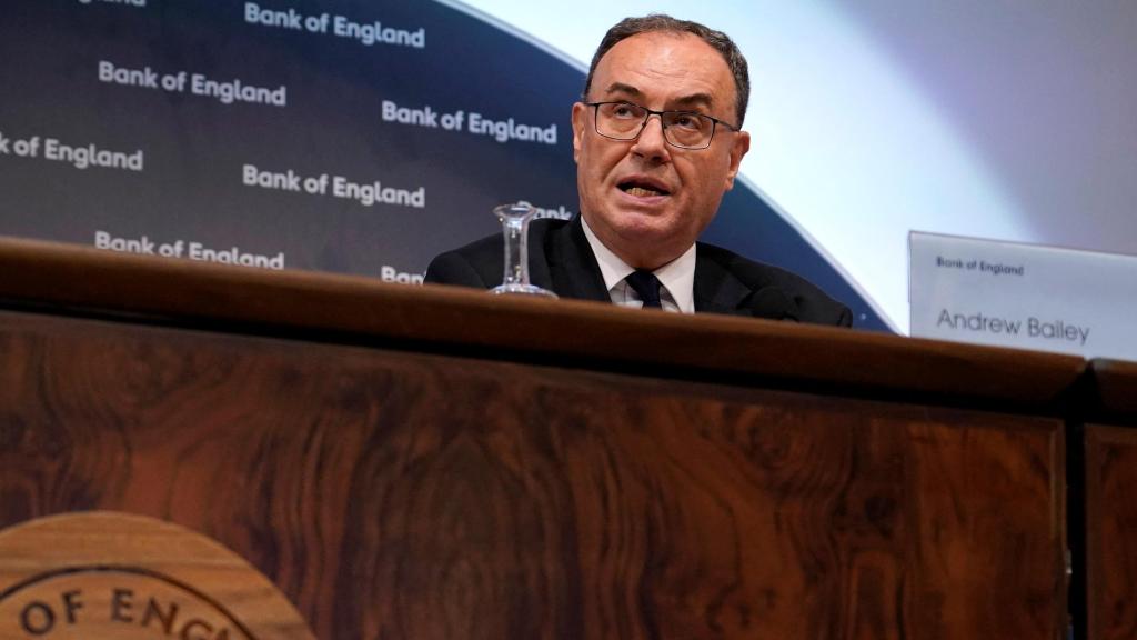 Andrew Bailey, gobernador del Banco de Inglaterra.