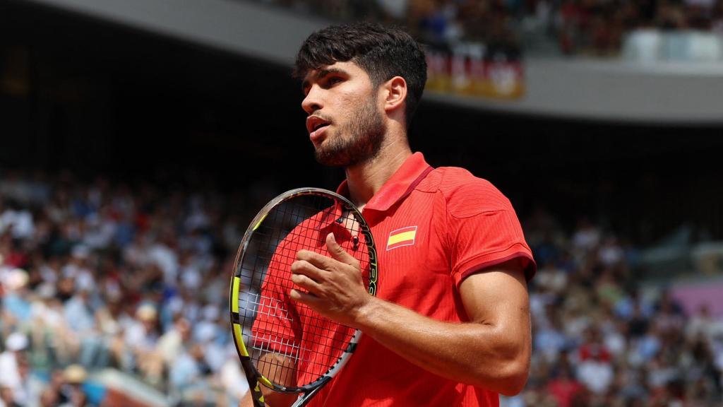 Carlos Alcaraz, en los Juegos Olímpicos