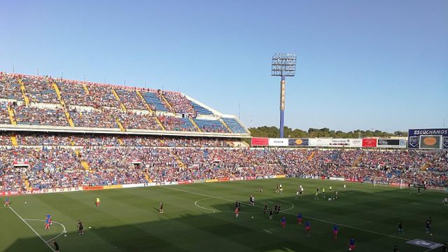 El estadio Rico Pérez.