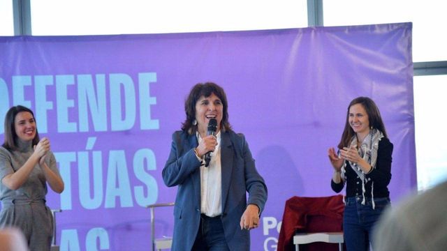 Isabel Faraldo en un acto