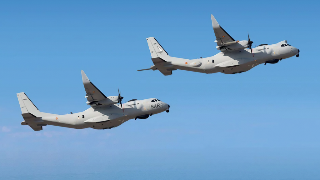 Dos aviones C295 del Ejército del Aire