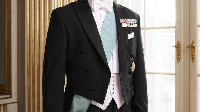 Christian de Dinamarca en un retrato oficial.