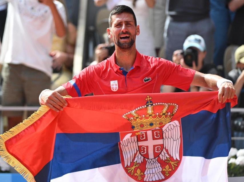 El tenista serbio, Novak Djokovic.