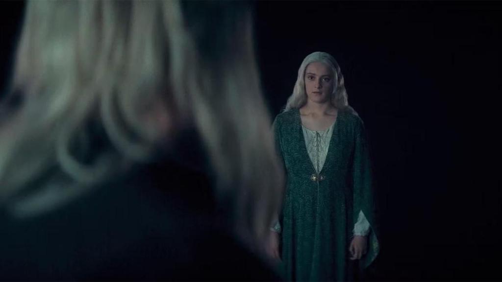 Helaena in Daemon's vision