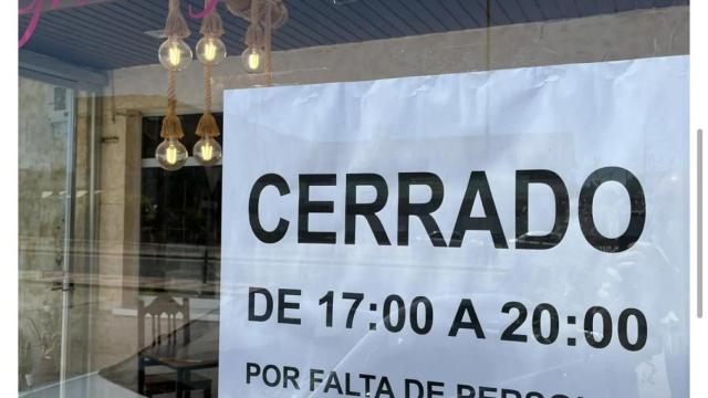 Un restaurante de Salamanca culpa a las paguitas la falta de personal y se ve obligado a cerrar.