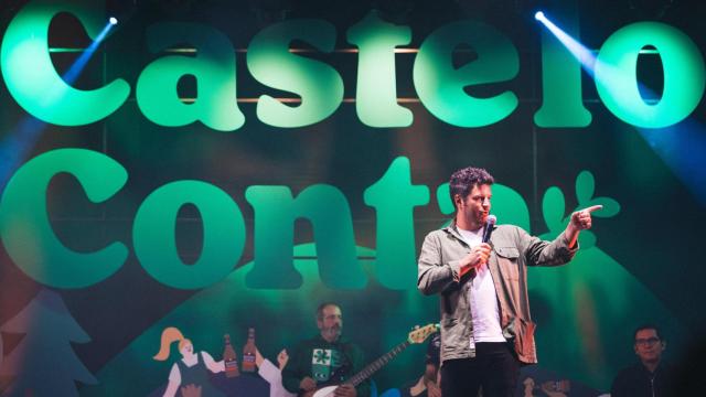 Touriñán en la presentación de Castelo Conta 2024