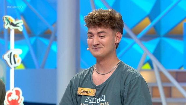 Javier en ‘La ruleta de la suerte’.