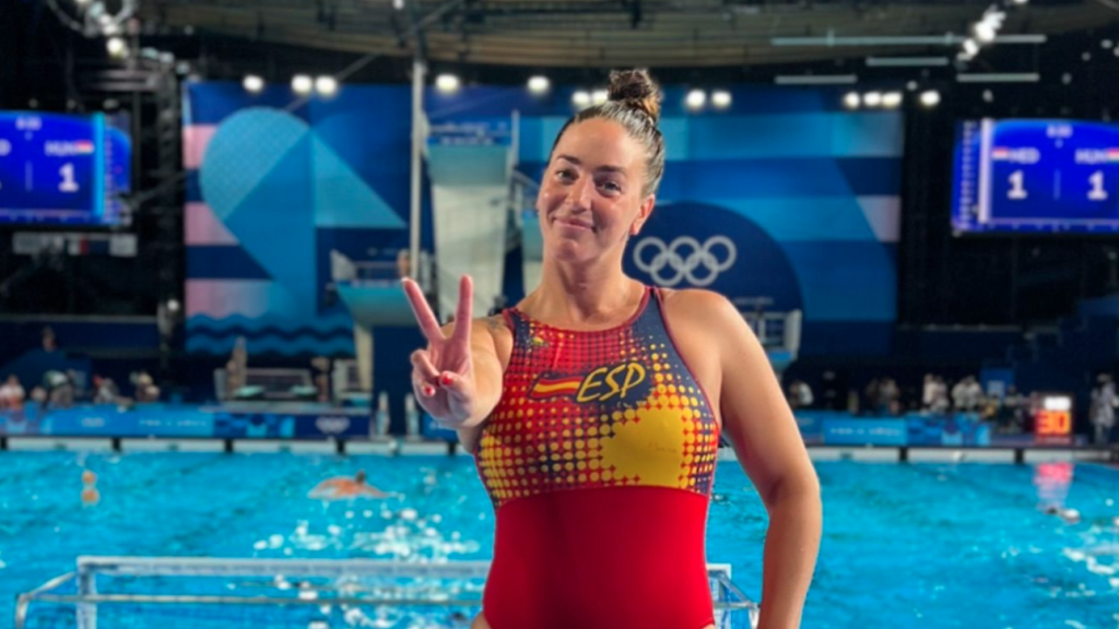 Maica García, en los Juegos Olímpicos de París 2024