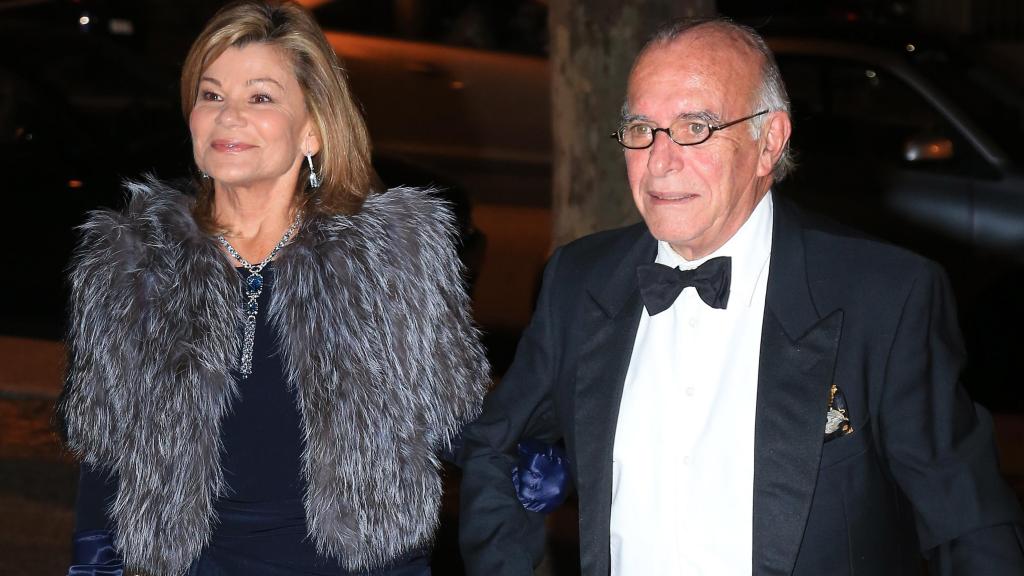 Cari Lapique y Carlos Goyanes en un evento en Madrid en 2016.