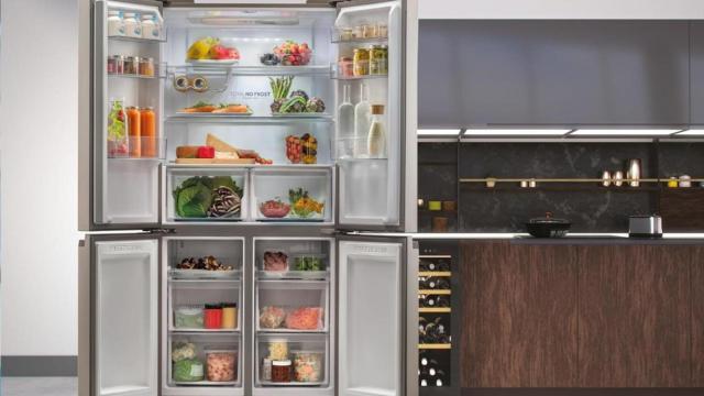 4 puertas, No Frost, 643L de capacidad y más de 500€ de descuento: este frigorífico Haier es lo que tu cocina necesita