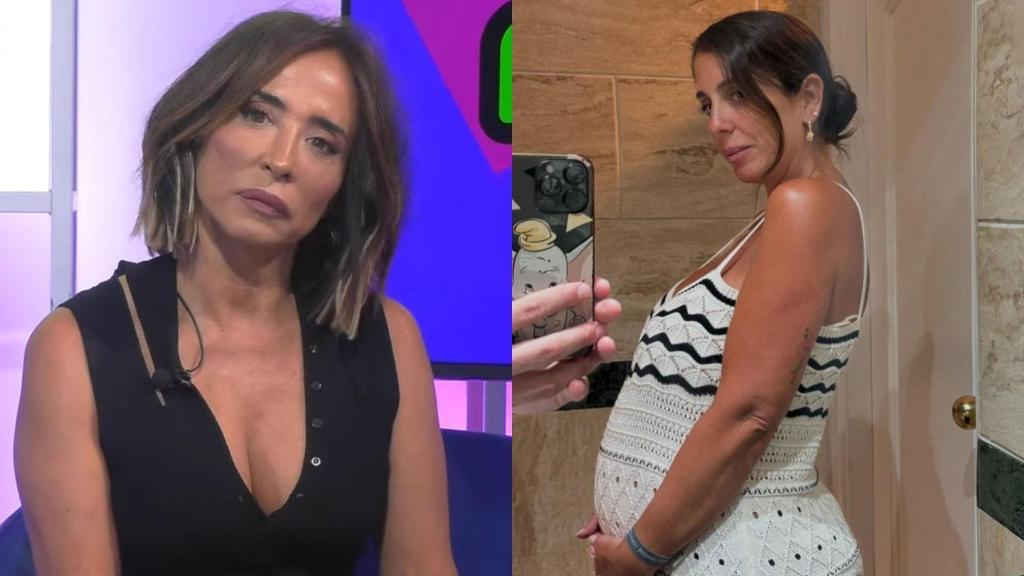 María Patiño en 'Ni que fuéramos Shhh' y Anabel Pantoja en una foto de sus redes sociales.