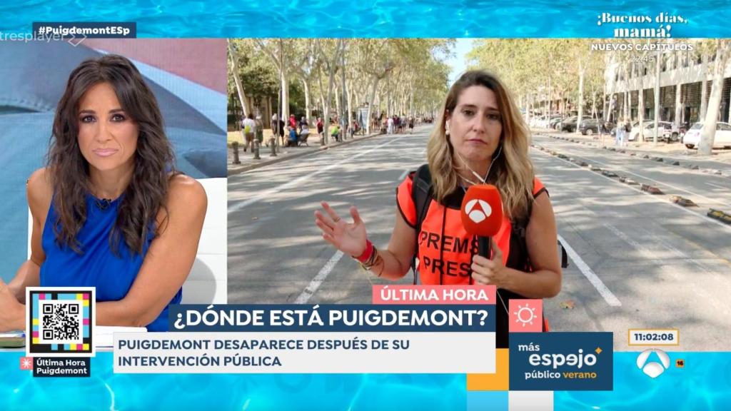 Lorena García y Marta Sosat en 'Espejo Público'.