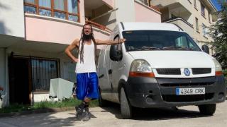 Furgoneta Galicia-Japón.