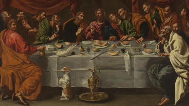 La Última Cena de Luis Tristán. Fotografía: Museo del Prado.