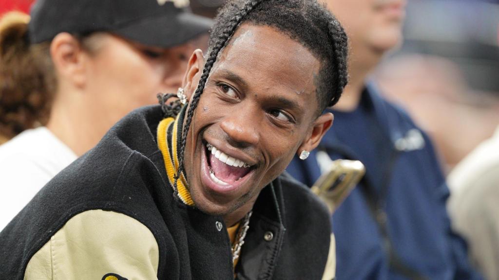 Travis Scott durante los Juegos Olímpicos de Paris 2024