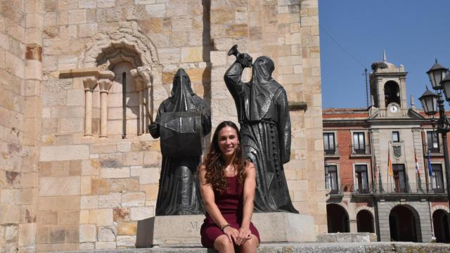 María Prieto O'Mullony, jugadora zamorana de la Selección Española de Balonmano femenino
