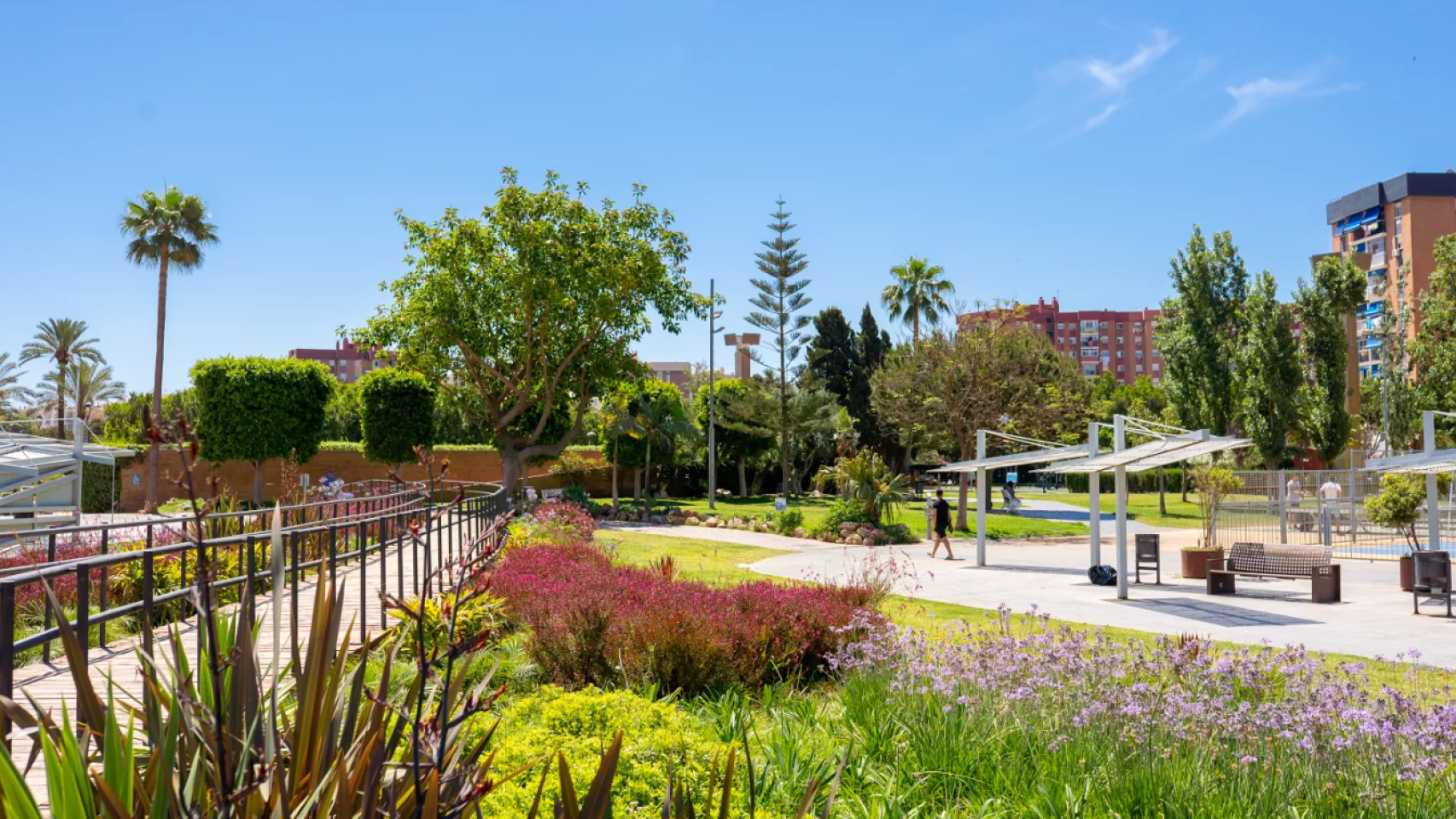 Imagen del Parque del Oeste de Málaga.