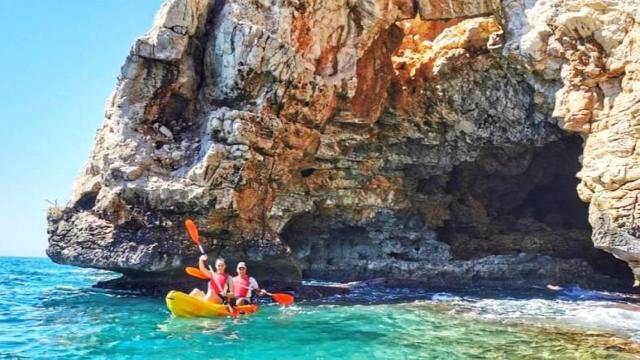 Uno de los puntos del recorrido desde Moraira.