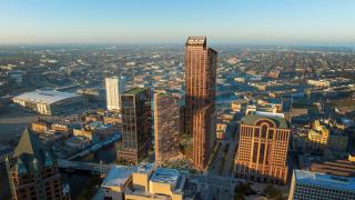 Imagen del futuro rascacielos de madera