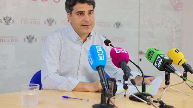 Juan José Alcalde, portavoz del equipo de Gobierno en el Ayuntamiento de Toledo.