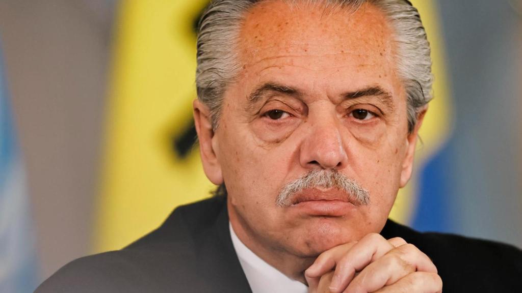 Fotografía de archivo del expresidente de Argentina, Alberto Fernández.