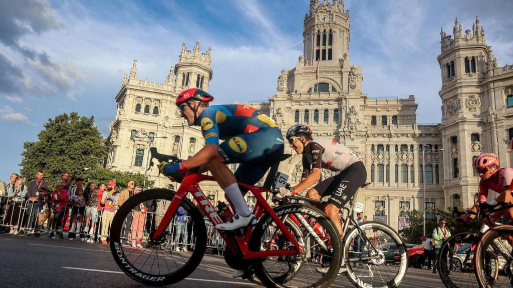 Imagen de RTVE sobre la Vuelta a España.