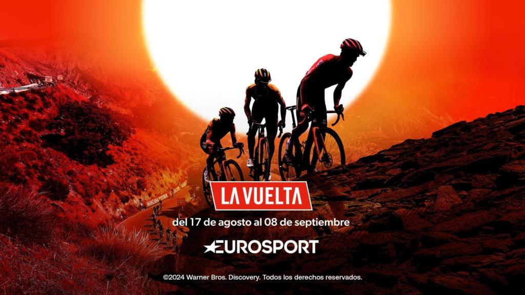 Imagen promocional de la Vuelta 24 en Eurosport.