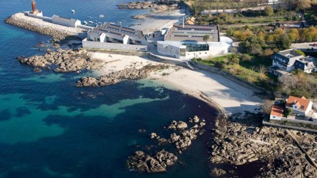 Playa Mourisca o del Matadero, en Vigo.