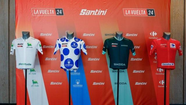 Los Maillots de La Vuelta 2024.