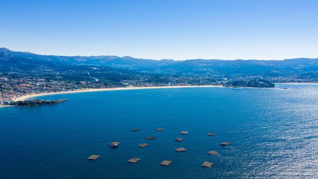 Vista de Nigrán, en las Rías Baixas