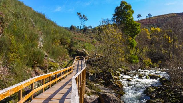 Ecovia do Vez en el norte de Portugal