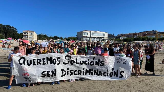 Manifestación ANPA Castro Baxoi