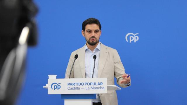 Santiago Serrano, diputado regional y vicesecretario de Comunicación del PP de Castilla-La Mancha.