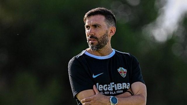 Eder Sarabia, nuevo entrenador del Elche CF.