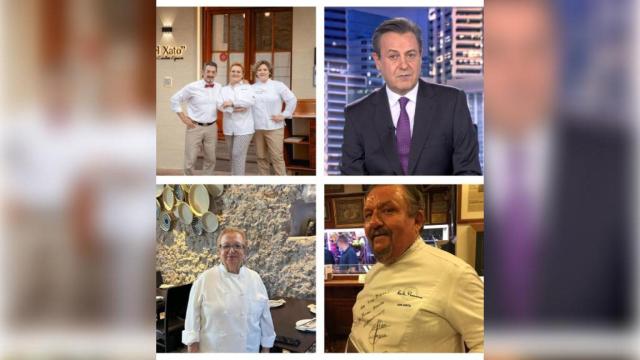 Los homenajeados por Alicante Gastronómica.