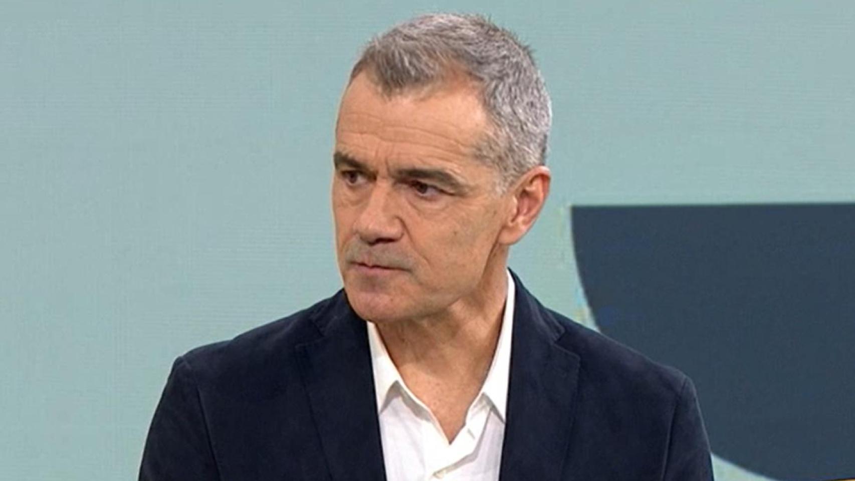 Toni Cantó, el día que 'Espejo Público' anunció su fichaje como nuevo tertuliano.