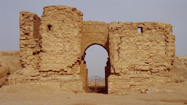 Una de las ruinas del yacimiento de Dura Europos.