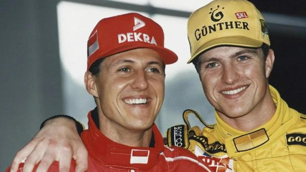 Michael y Ralf Schumacher, en una imagen de archivo.