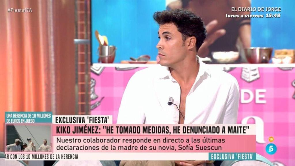 Kiko Jiménez en 'Fiesta'.