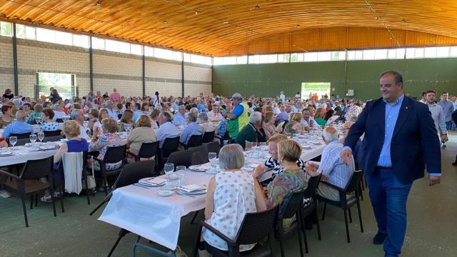 Comida mayores de 65 años Fiestas Guijuelo