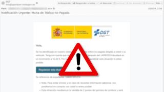 Ejemplo de estafa por correo