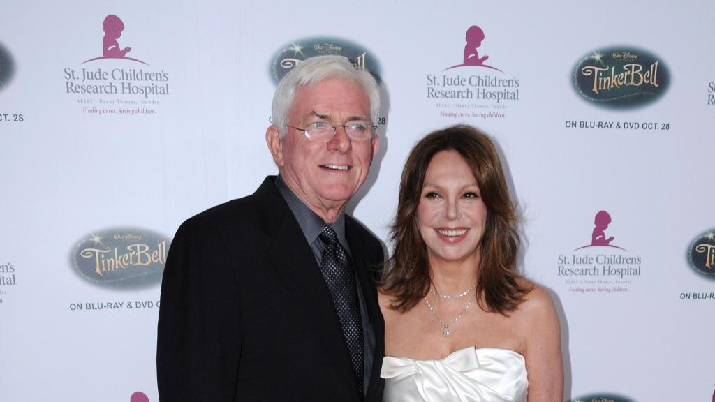 Phil Donahue y su mujer Marlo Thomas.